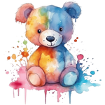 Bügelbild - Teddybären
