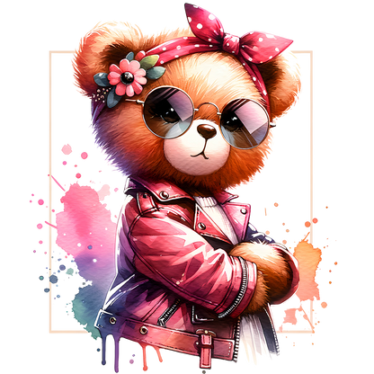 Sticker Teddy Wilma ganz cool