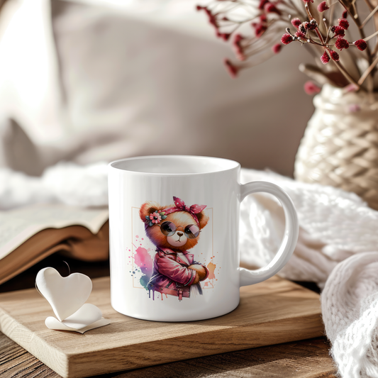 Sticker Teddy Wilma ganz cool