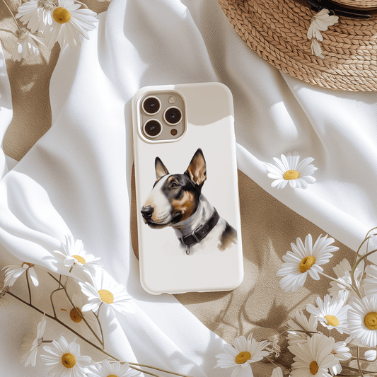 Sticker Hundekopf Bull Terrier