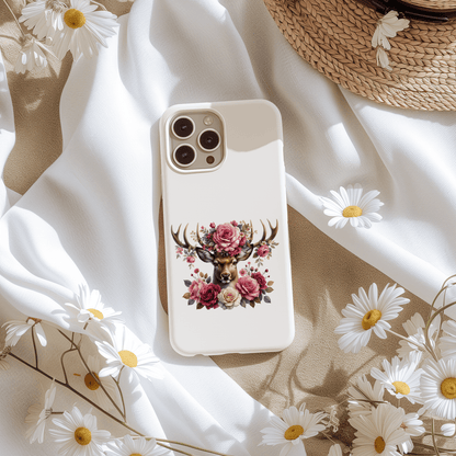Sticker Blumenhirsch - Rosen