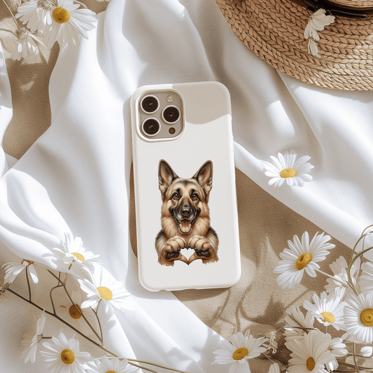 Sticker Süßer Schäferhund