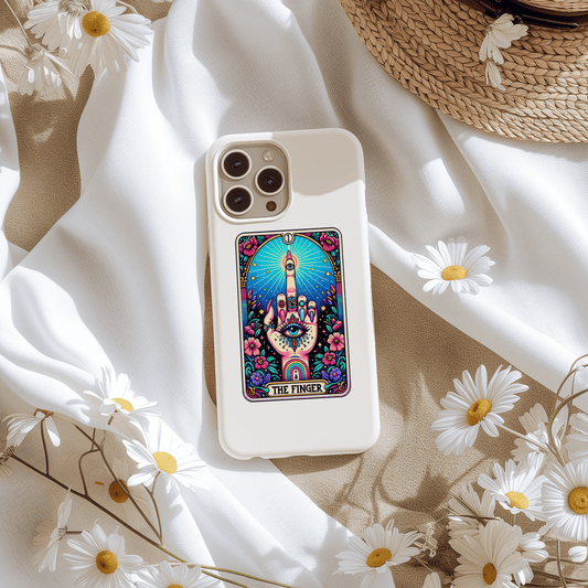 Sticker Tarotkarte - Mittelfinger
